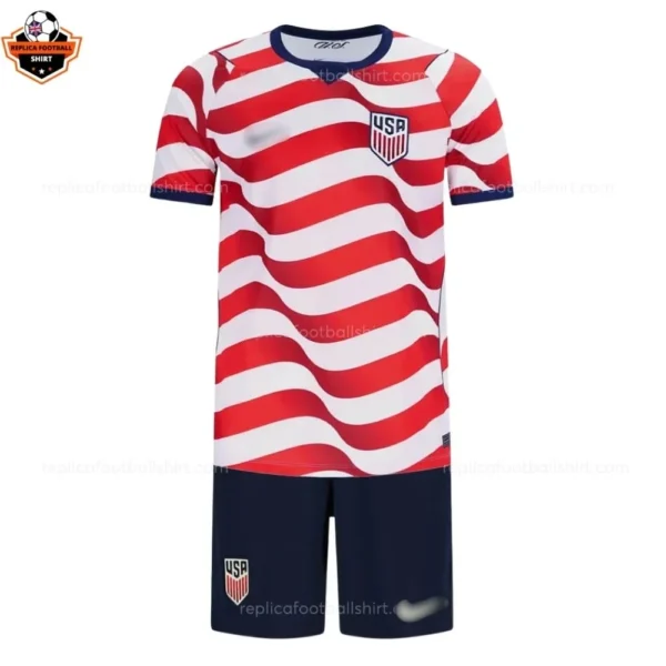 USA World Cup 2026 Home Kid Replica Football Kit