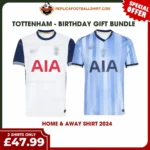 Tottenham 2024/25 Gift Bundle – Home and Away Fan-Version Men Football Shirts