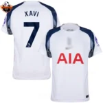 Tottenham Hotspur Home Men Replica Football Shirt 2025/26 XAVI 7 Printed