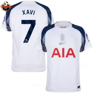 Tottenham Hotspur Home Men Replica Football Shirt 2025/26 XAVI 7 Printed