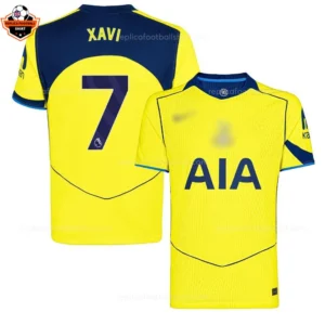 Tottenham Hotspur Third Men Replica Football Shirt 2025/26 XAVI 7 Printed