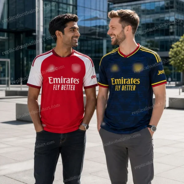 Arsenal 2026/27 Gift Bundle – Home and Away Men Football Shirts