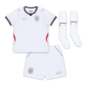England World Cup 2026 O'REILLY 3 Home Kid Replica Football Kit - Front view