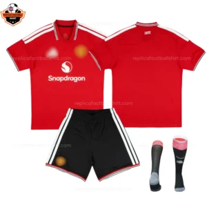 Manchester United Home Kid Replica Football Kit 2026/27