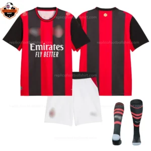 AC Milan Home Kid Replica Football Kit 2026/27