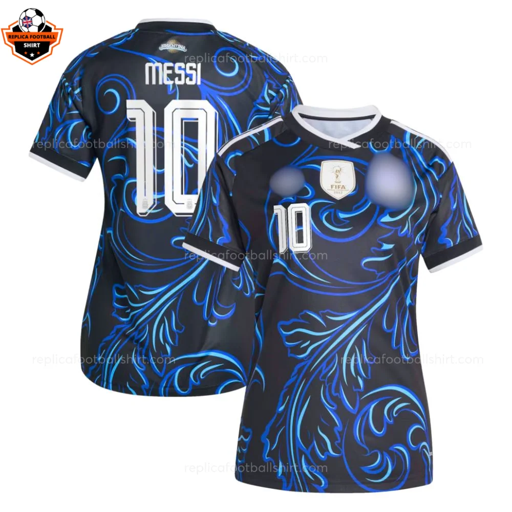 Argentina World Cup 2026 MESSI 10 Away Women Replica Football Shirt