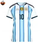 Argentina World Cup 2026 MESSI 10 Home Women Replica Football Shirt