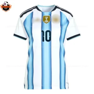 Argentina MESSI 10 Home Women Replica Football Shirt 2026 - Front view