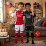 Arsenal 2024/25 Gift Bundle – Home and Away Fan-Version Kids Football Kits
