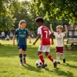 Arsenal 2025/26 Gift Bundle - Home and Away and Third Fan-Version Kids Football Kits