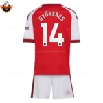 Arsenal Home Kid Replica Football Kit 2026/27 Gyökeres 14 Printed