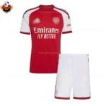 Arsenal 2026/27 Gift Bundle – Home and Away Kids Football Kits