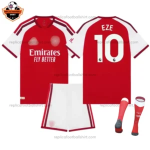 Arsenal Home EZE 10 Kid Replica Football Kit 2026/27