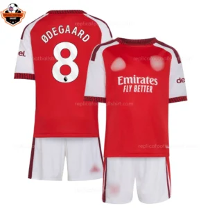Arsenal Home Kid Replica Football Kit 2026/27 ØDEGAARD 8 Printed