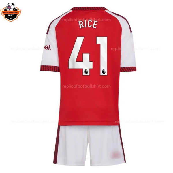 Arsenal Home Kid Replica Football Kit 2026/27 RICE 41 Printed