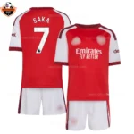 Arsenal Home Kid Replica Football Kit 2026/27 SAKA 7 Printed