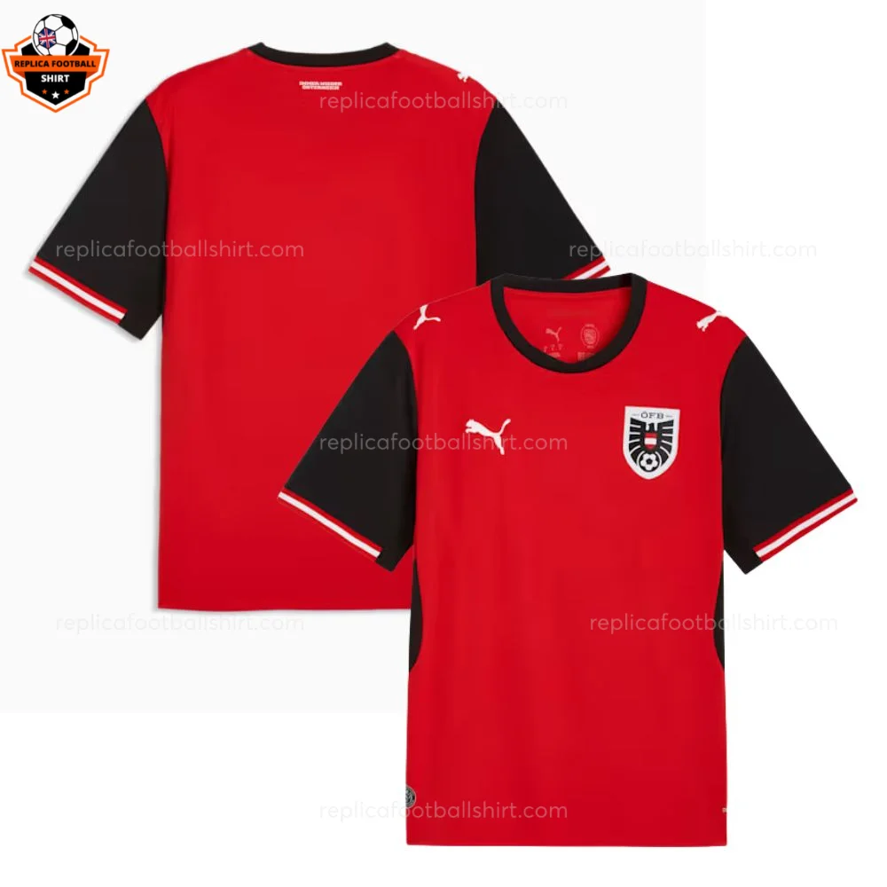Austria World Cup 2026 Home Men Replica Football Shirt