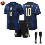 Brazil World Cup 2026 NEYMAR JR. 10 Away Kid Replica Football Kit