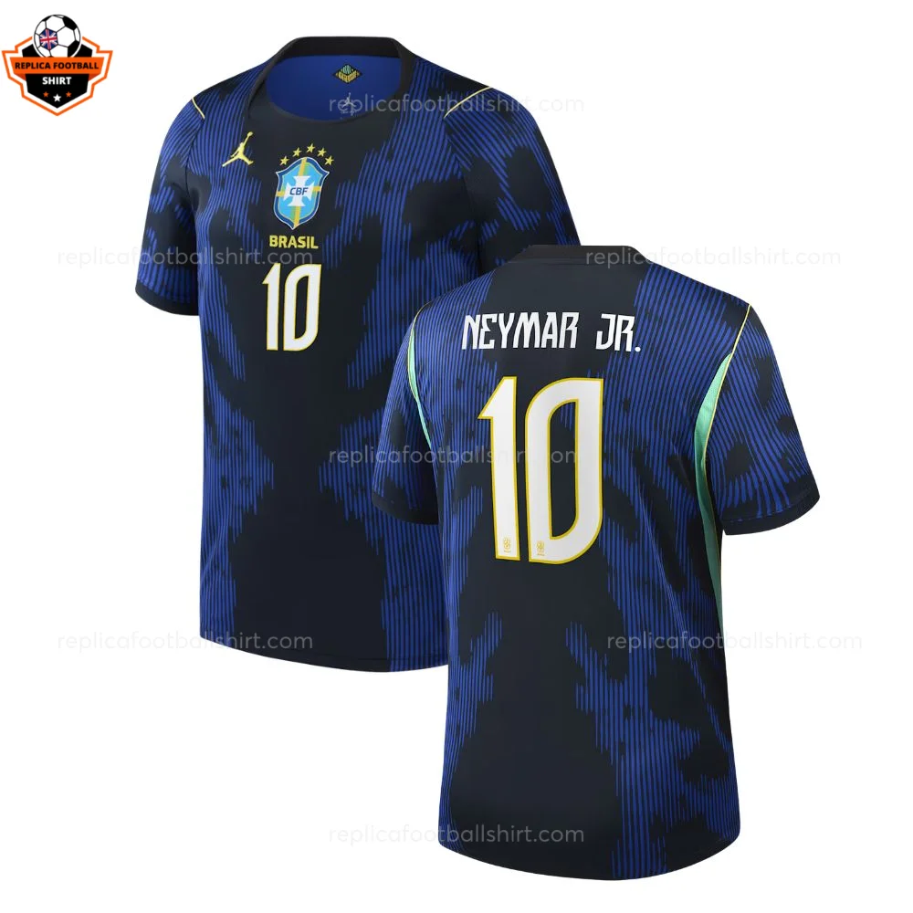 Brazil World Cup 2026 NEYMAR JR. 10 Away Men Replica Football Shirt