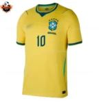 Brazil World Cup 2026 NEYMAR JR. 10 Home Men Replica Football Shirt