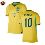 Brazil World Cup 2026 NEYMAR JR. 10 Home Men Replica Football Shirt
