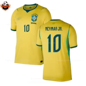 Brazil World Cup 2026 NEYMAR JR. 10 Home Men Replica Football Shirt