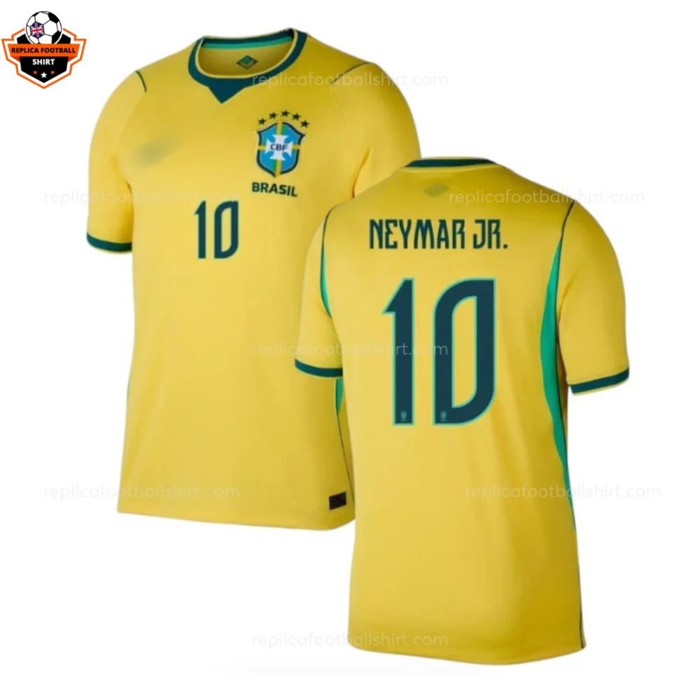 Brazil World Cup 2026 NEYMAR JR. 10 Home Men Replica Football Shirt