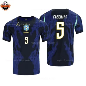 Brazil World Cup 2026 CASEMIRO 5 Away Men Replica Football Shirt