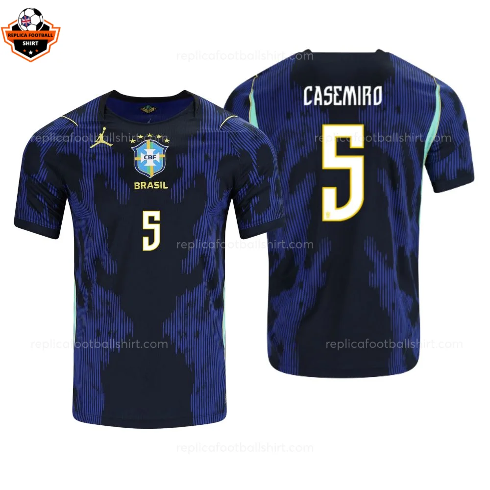 Brazil World Cup 2026 CASEMIRO 5 Away Men Replica Football Shirt