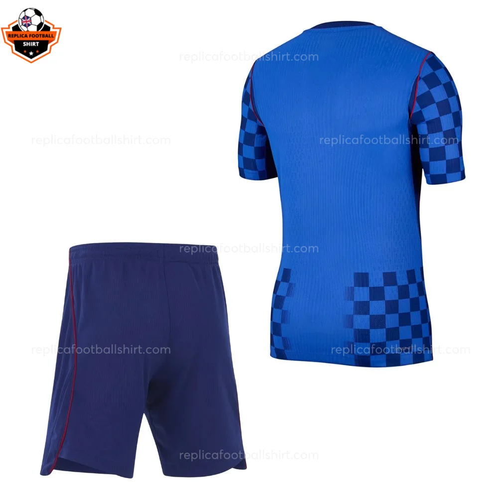 Croatia World Cup 2026 Away Kid Replica Football Kit - Back view