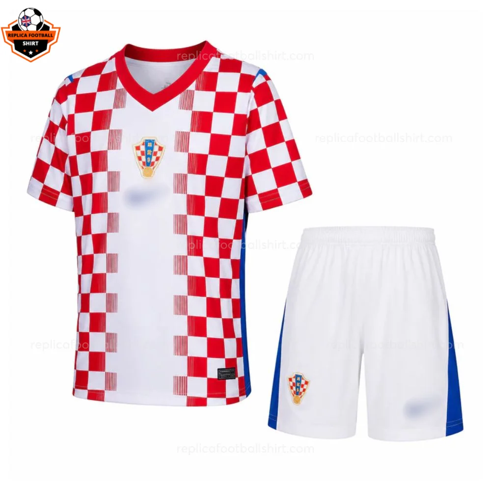 Croatia World Cup 2026 Home Kid Replica Football Kit