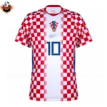 Croatia World Cup 2026 MODRIĆ 10 Home Men Replica Football Shirt