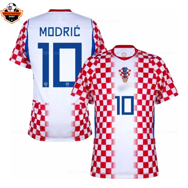 Croatia World Cup 2026 MODRIĆ 10 Home Men Replica Football Shirt
