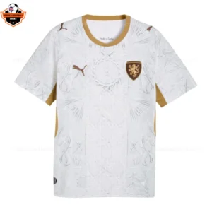 Czechia World Cup 2026 Away Men Replica Football Shirt - Front view