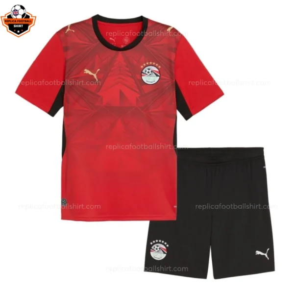 Egypt World Cup 2026 Home Kid Replica Football Kit