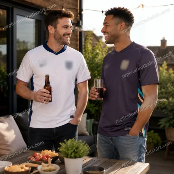 England 2025 Gift Bundle – Home and Away Fan-Version Men Football Shirts