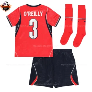 England World Cup 2026 O'REILLY 3 Away Kid Replica Football Kit - Back view