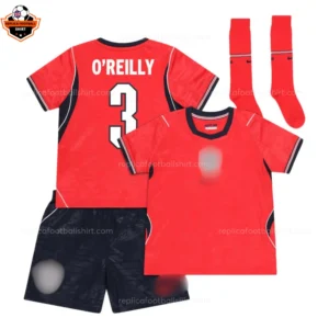 England World Cup 2026 O'REILLY 3 Away Kid Replica Football Kit