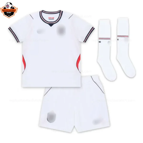 England World Cup 2026 O'REILLY 3 Home Kid Replica Football Kit