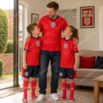 England World Cup 2026 Gift Bundle - Away Dad and Son Kit Fan-Version