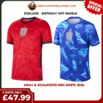 England World Cup 2026 Gift Bundle - Away & Goalkeeper Men Shirts
