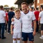England World Cup 2026 Gift Bundle - Home Dad and Son Kits Fan-Version