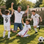 England World Cup 2026 Gift Bundle - Home Dad Shirt and 3 Kits Fan-Version