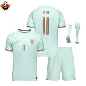 France World Cup 2026 OLISE 11 Away Kid Replica Football Kit