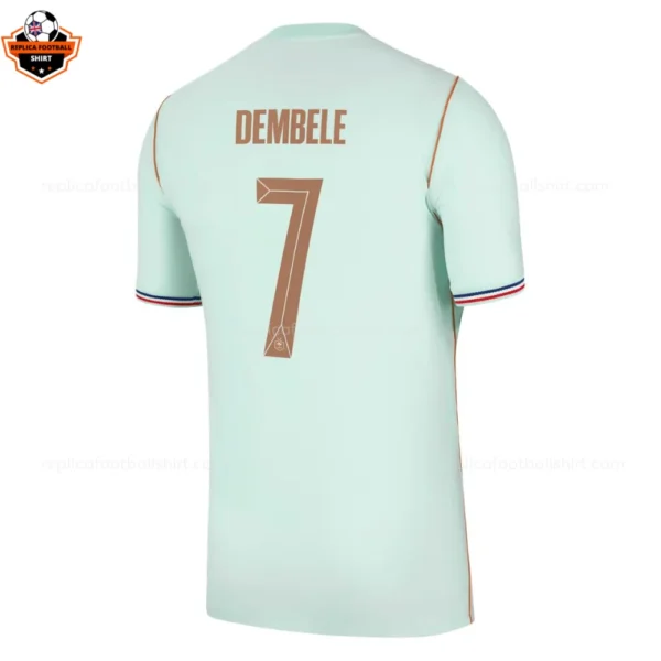 France World Cup 2026 DEMBELE 7 Away Men Replica Football Shirt