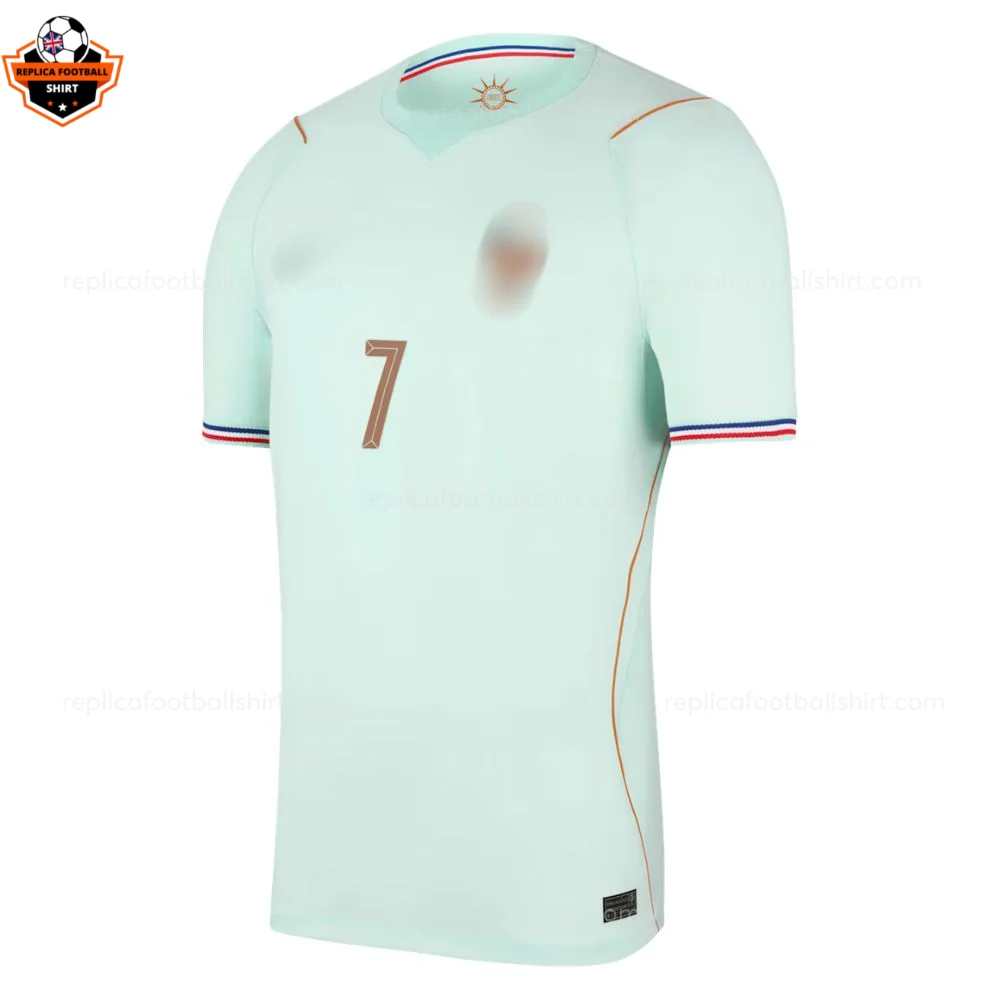 France World Cup 2026 DEMBELE 7 Away Men Replica Football Shirt - Front view