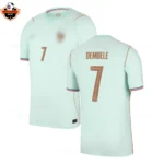 France World Cup 2026 DEMBELE 7 Away Men Replica Football Shirt