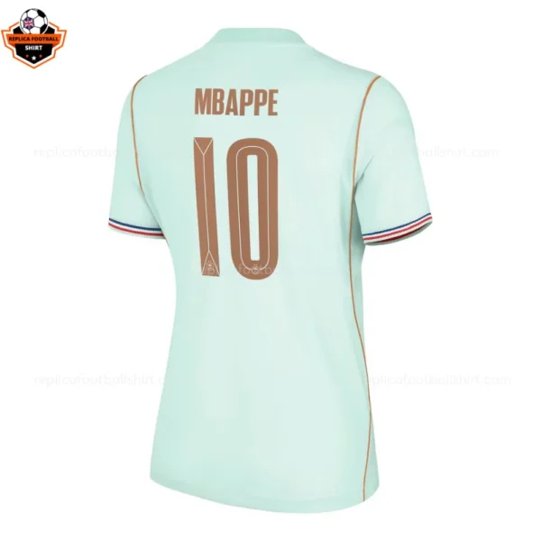 France World Cup 2026 MBAPPE 10 Away Women Replica Football Shirt
