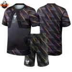 France World Cup 2026 Black Goalkeeper Kid Replica Football Kit
