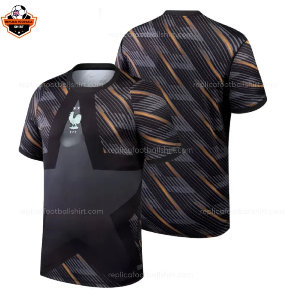 France World Cup 2026 Black Goalkeeper Men Replica Football Shirt